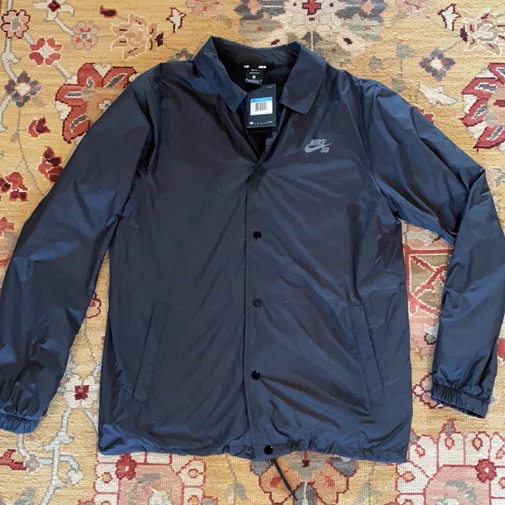 Nike SB Coaches Jacket Black Medium